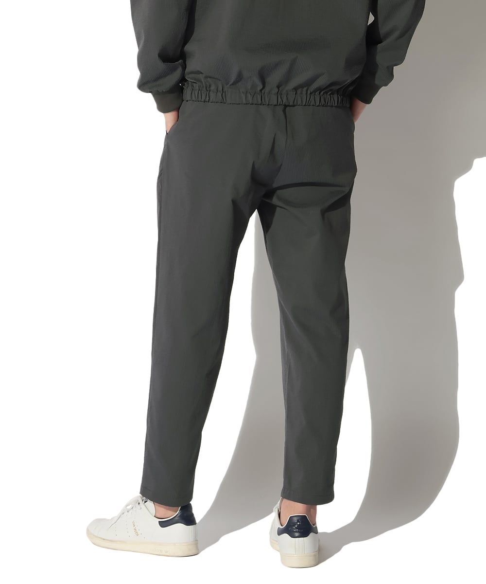 クールマックス シアサッカー セットアップ イージーパンツ