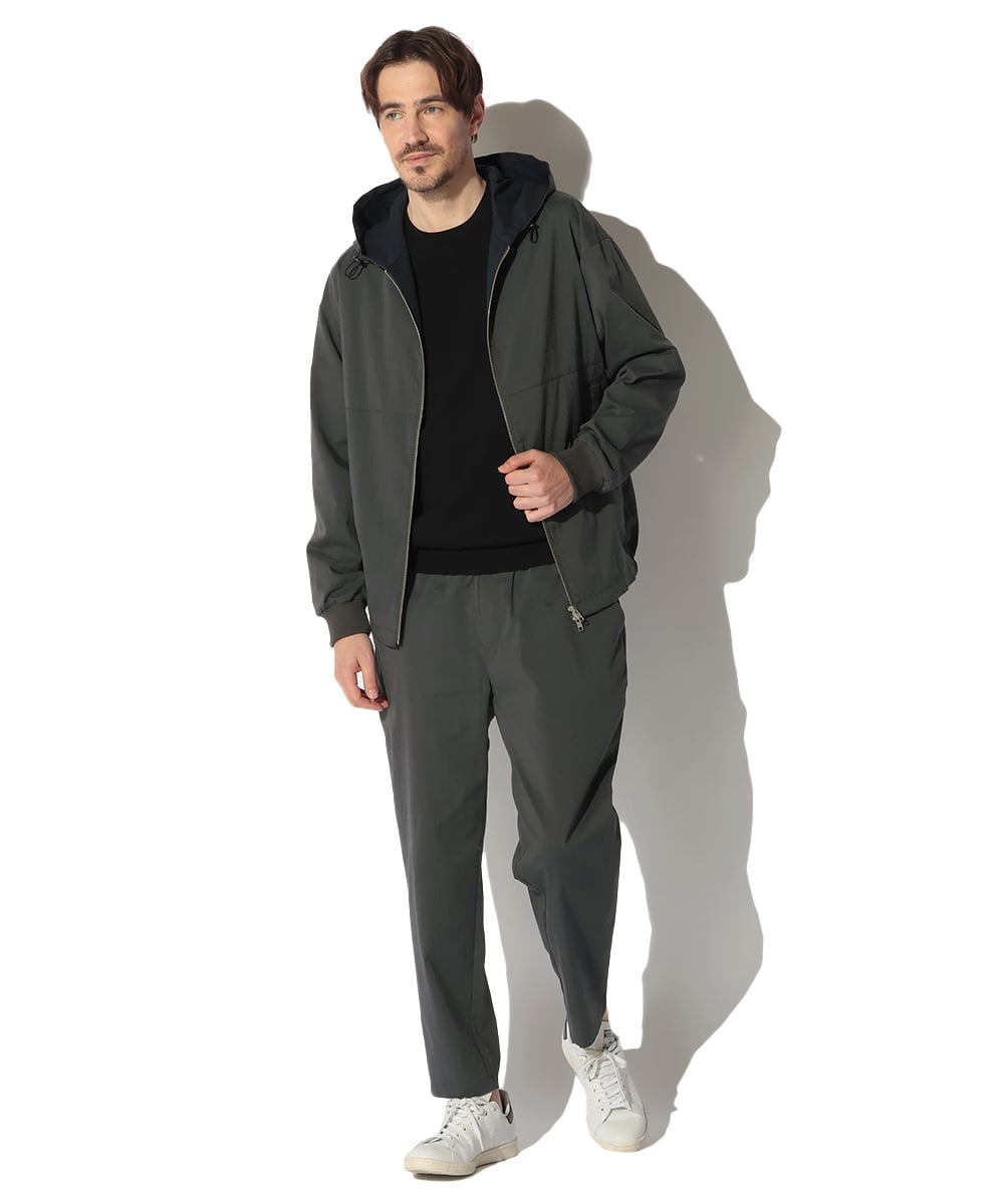 クールマックス シアサッカー セットアップ イージーパンツ