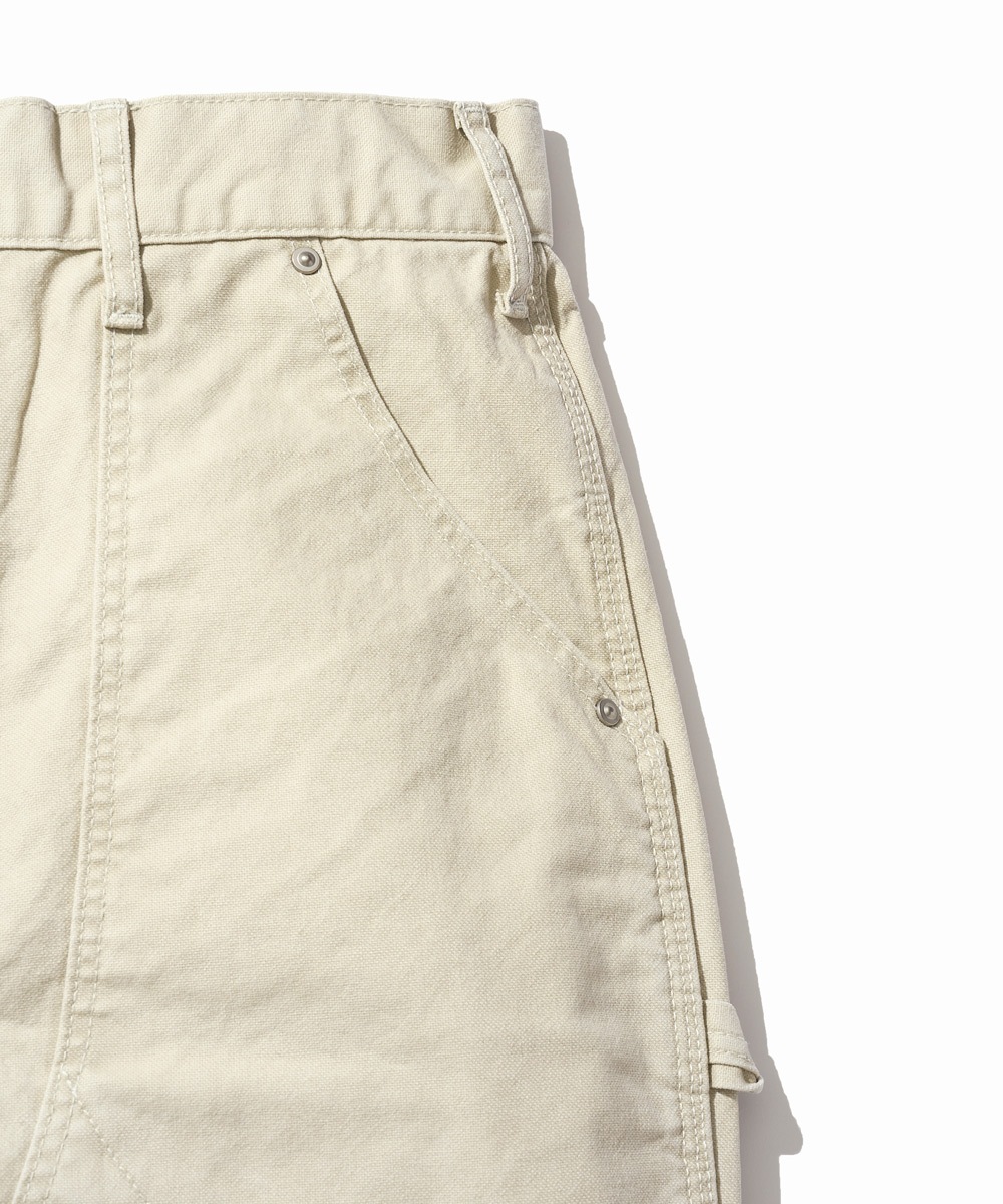 ピグメント加工 ワークパンツ