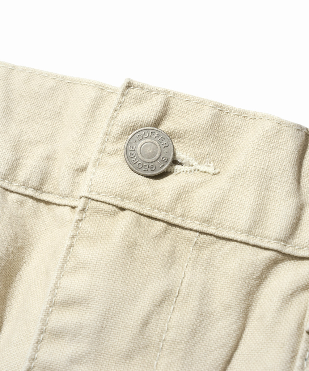 ピグメント加工 ワークパンツ