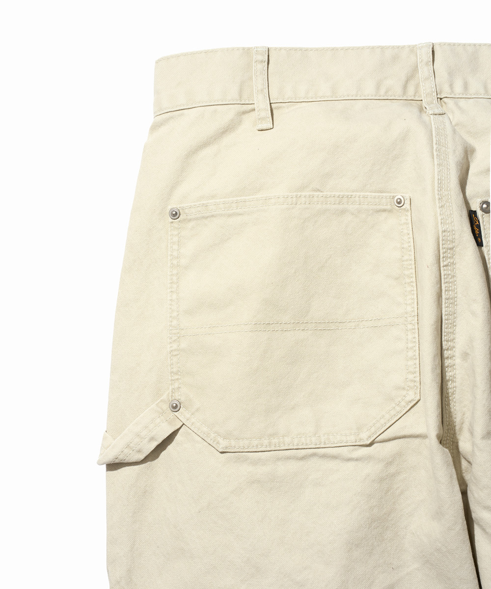 ピグメント加工 ワークパンツ