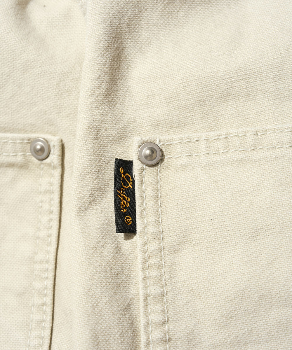 ピグメント加工 ワークパンツ