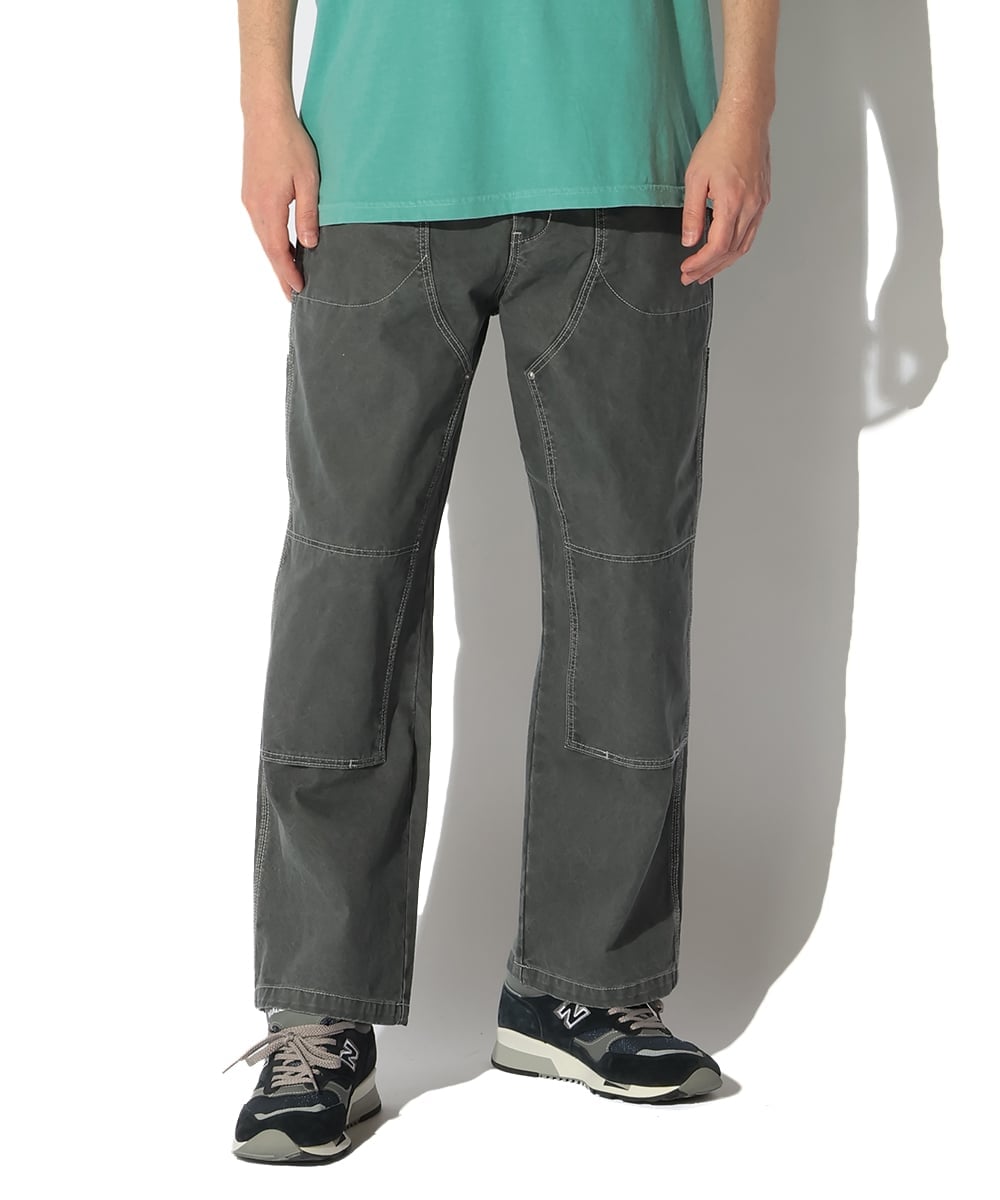 ピグメント加工 ワークパンツ