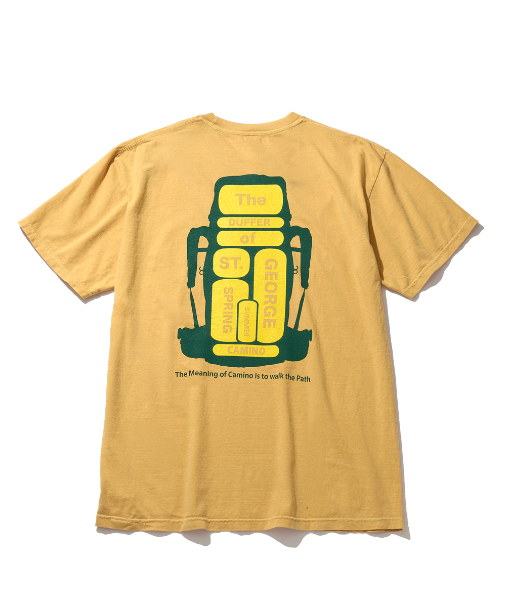 ピグメント プリントTシャツ