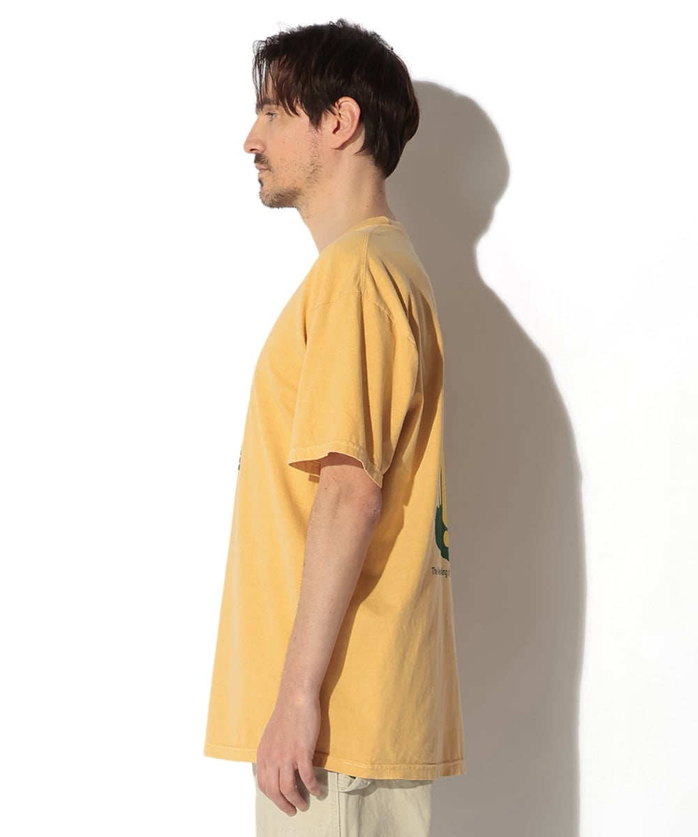ピグメント プリントTシャツ
