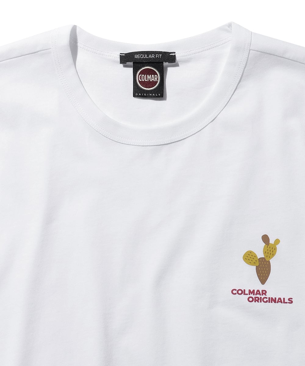 サボテンプリント コットンジャージTシャツ