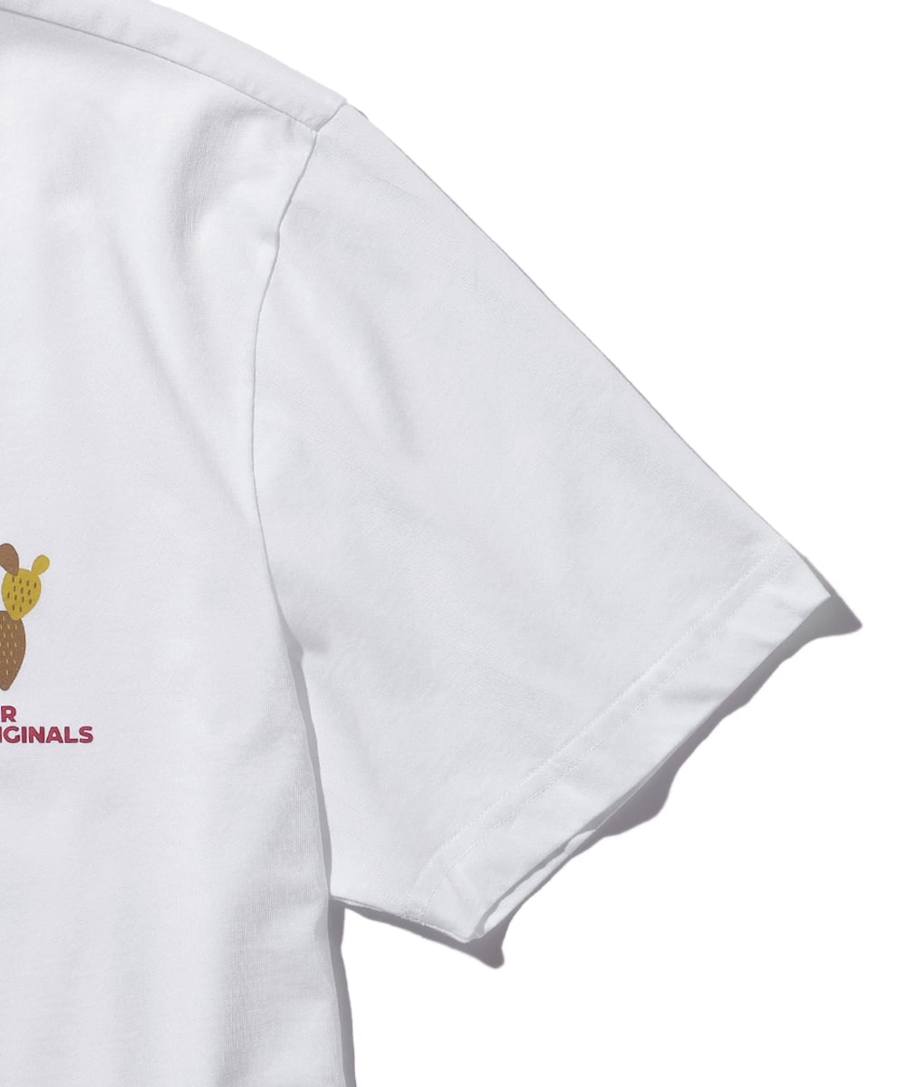 サボテンプリント コットンジャージTシャツ