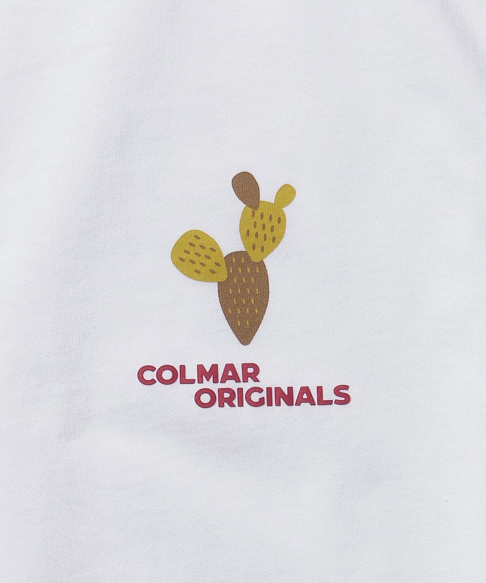 サボテンプリント コットンジャージTシャツ