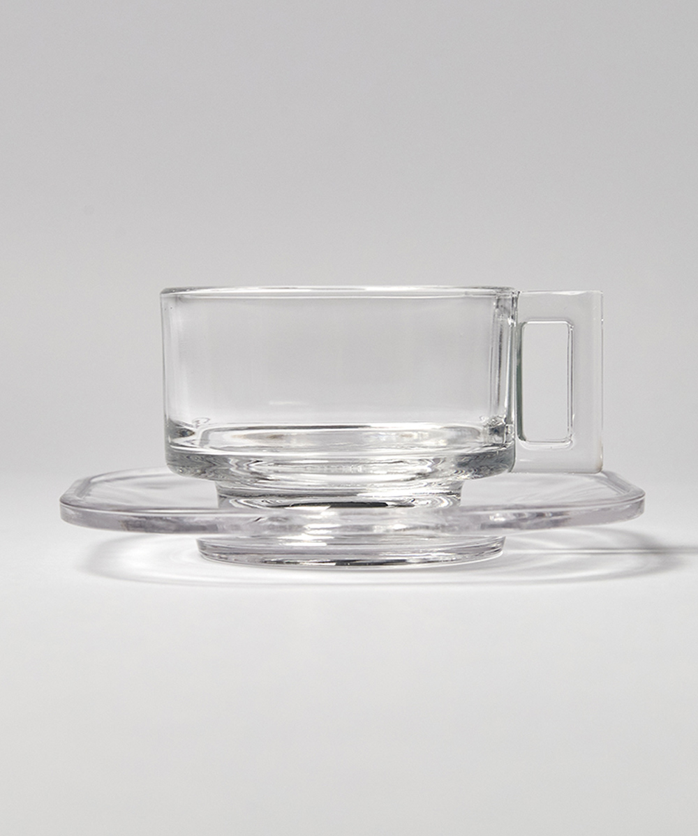 カップ&ソーサー クリア