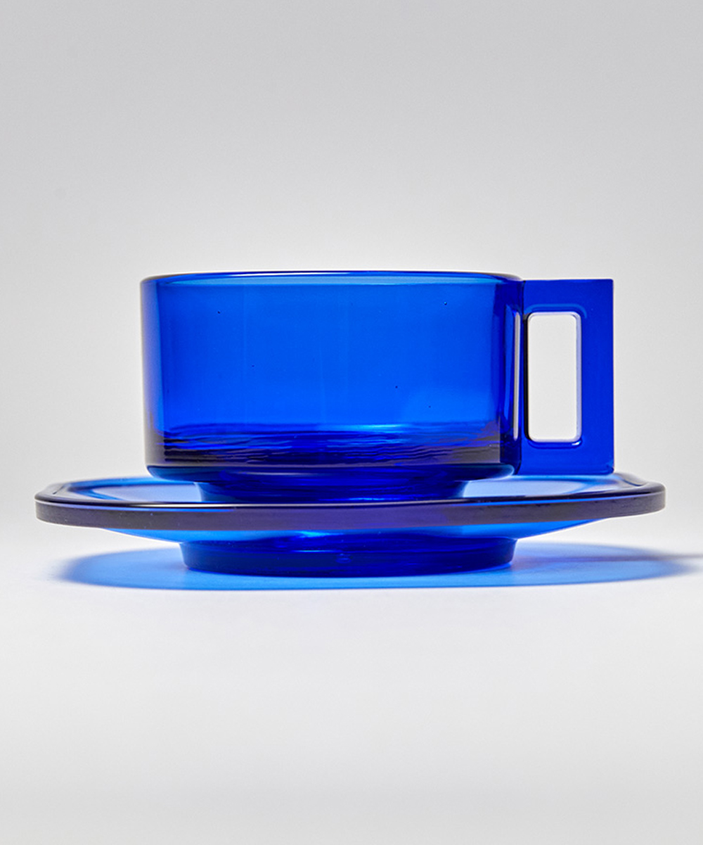 カップ＆ソーサー コバルト
