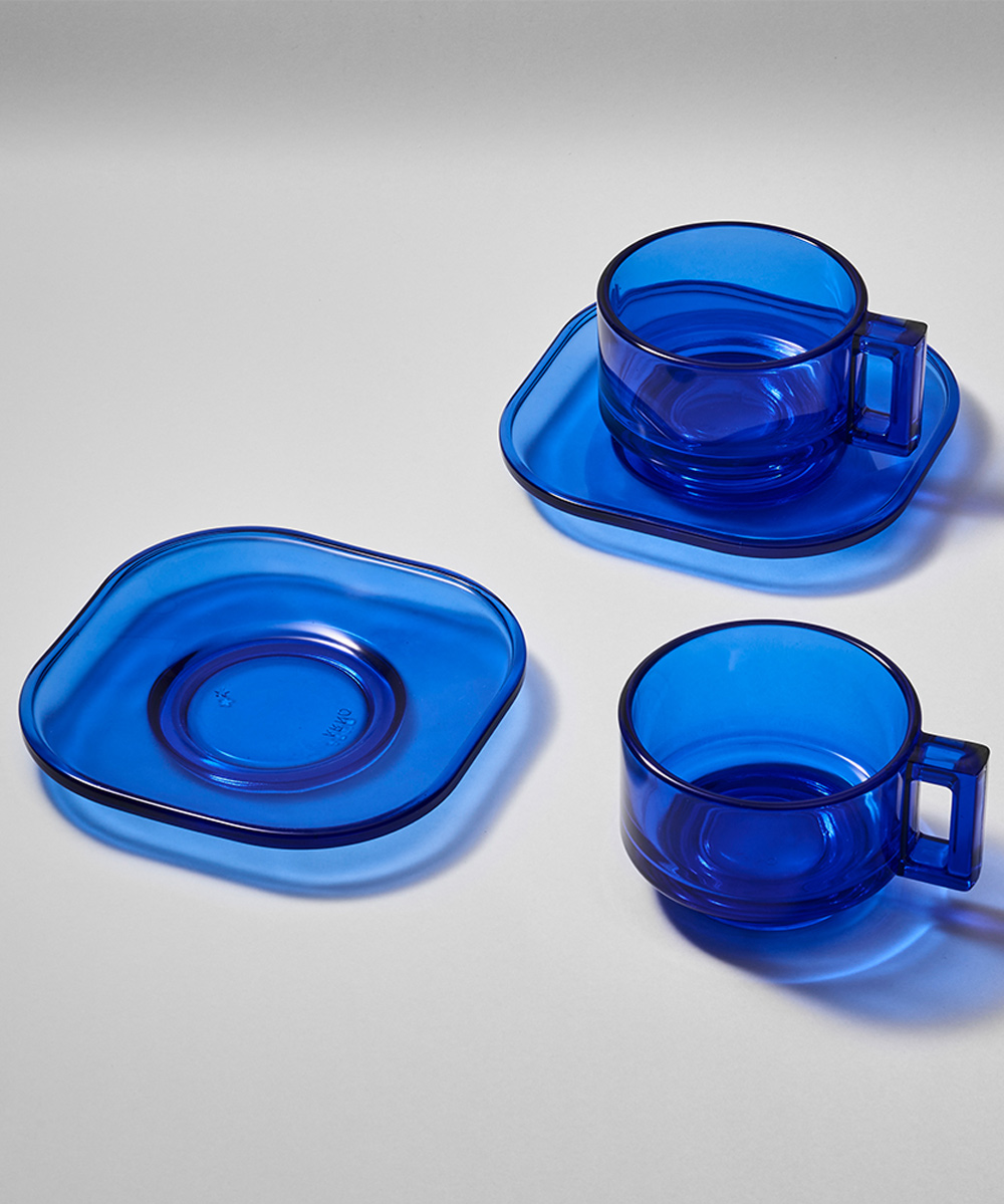 カップ＆ソーサー コバルト