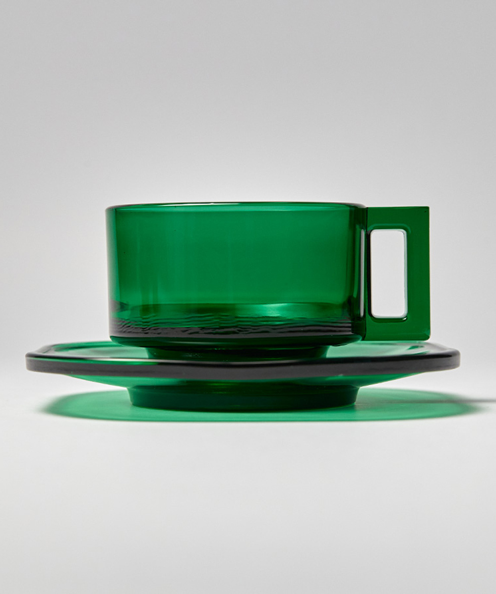 カップ＆ソーサー グリーン