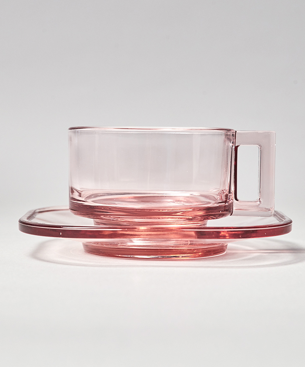 カップ＆ソーサー ピンク