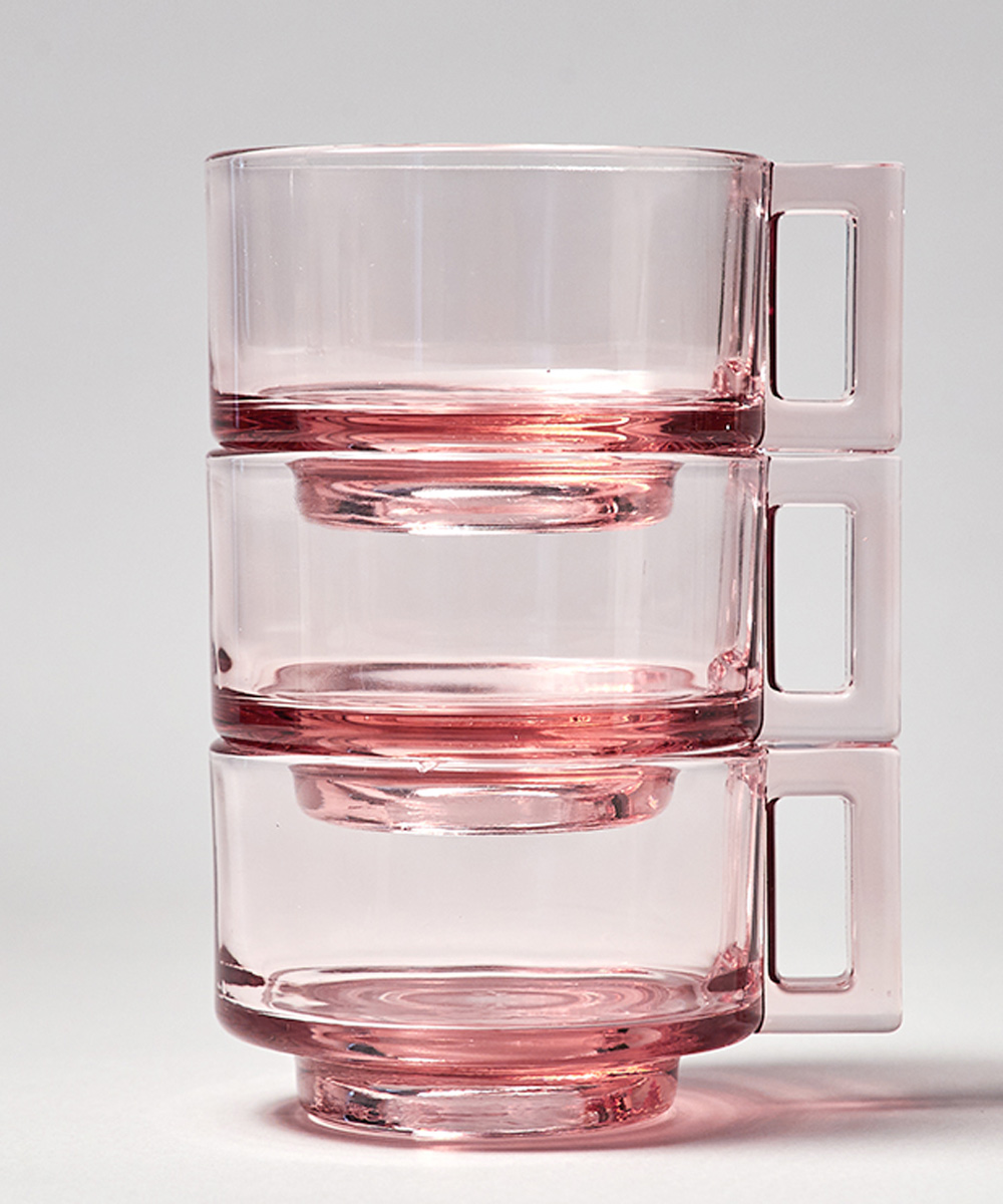 カップ＆ソーサー ピンク