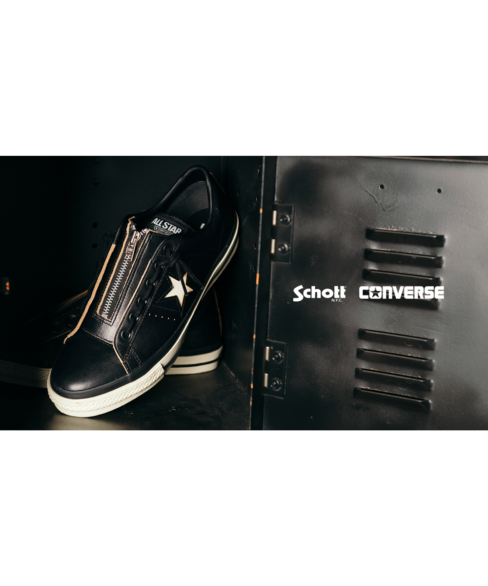 ショット×コンバース ONE STAR Z/ワンスター Z レザースニーカー