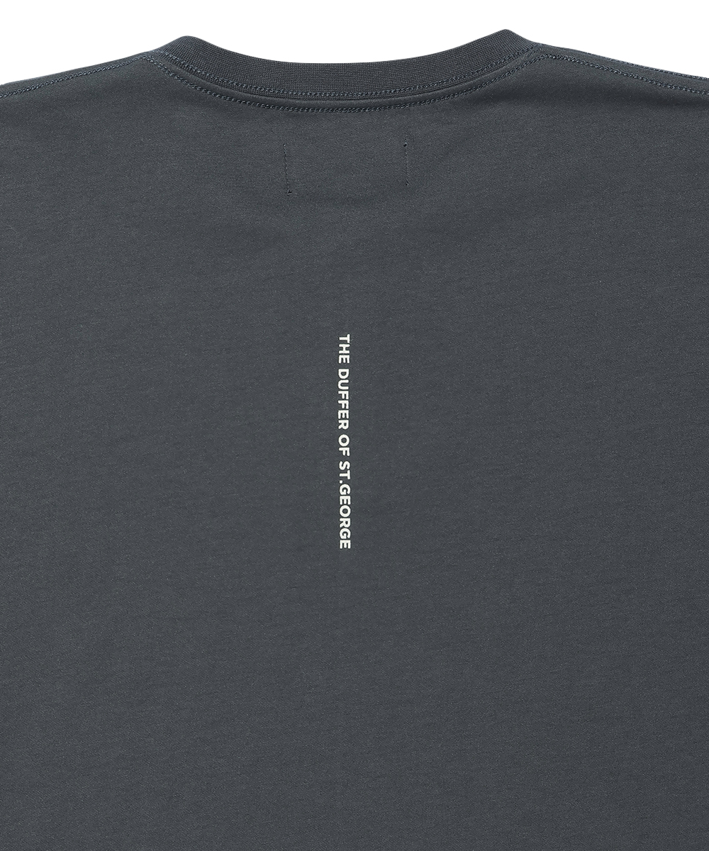 2層構造 吸水速乾クールマックス オーバーサイズ リラックス ヘンリーTシャツ