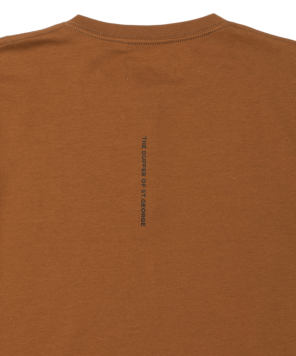 2層構造 吸水速乾クールマックス オーバーサイズ リラックス ヘンリーTシャツ