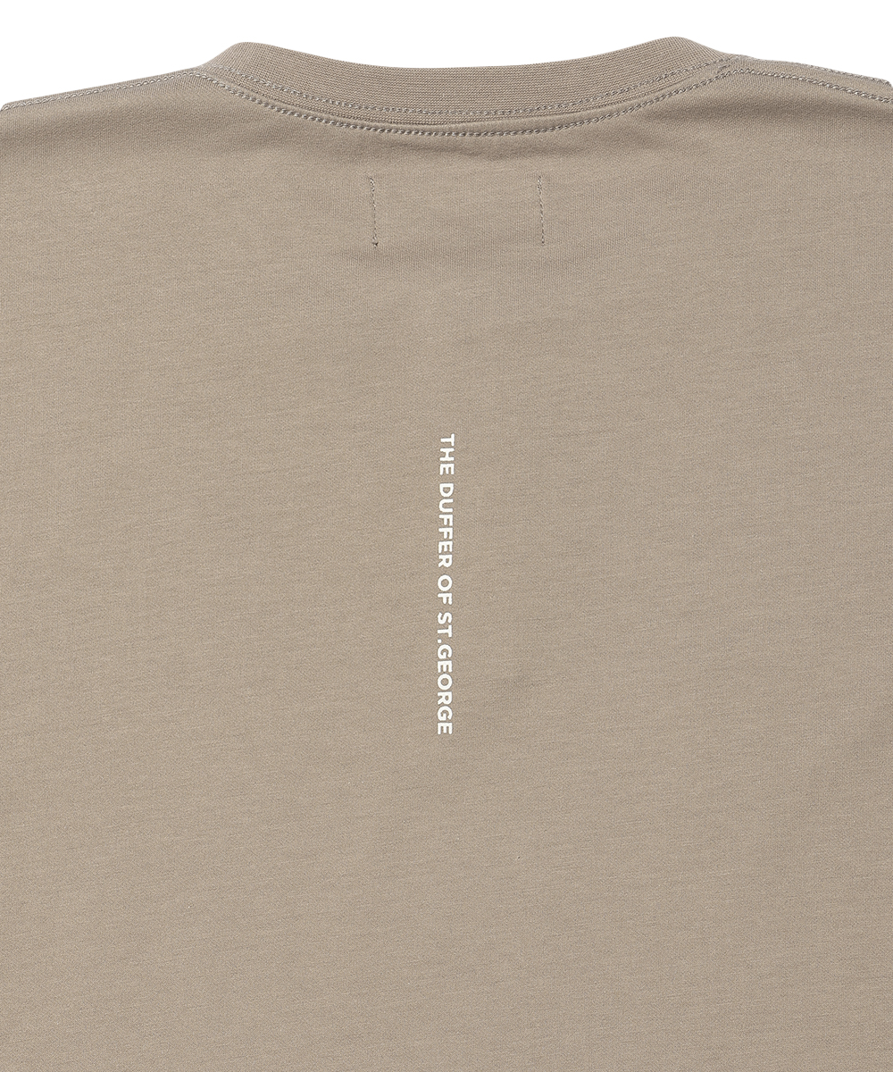 2層構造 吸水速乾クールマックス オーバーサイズ リラックス ヘンリーTシャツ