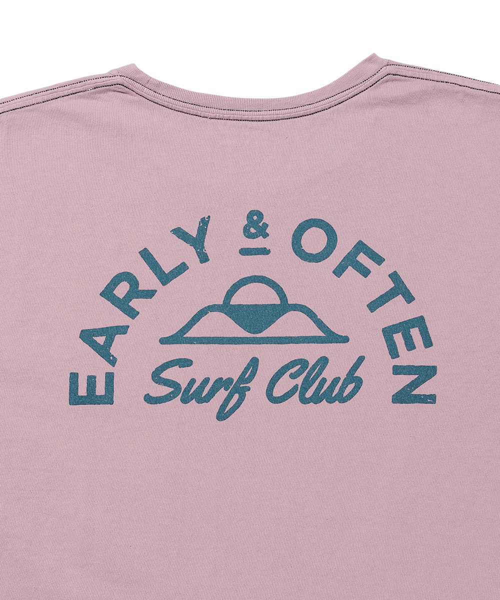 バックプリント コットンTシャツ