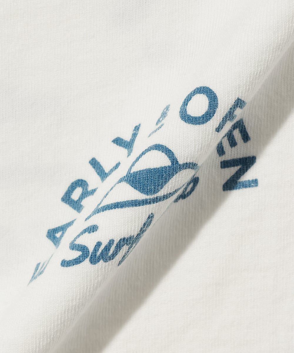 バックプリント コットンTシャツ