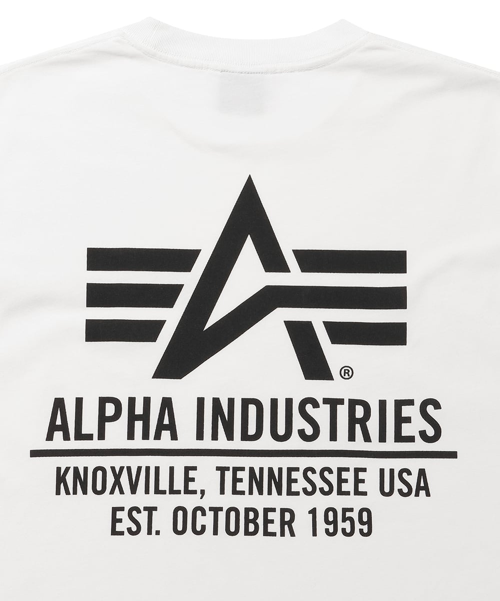 アルファレッドリボン バックプリントTシャツ