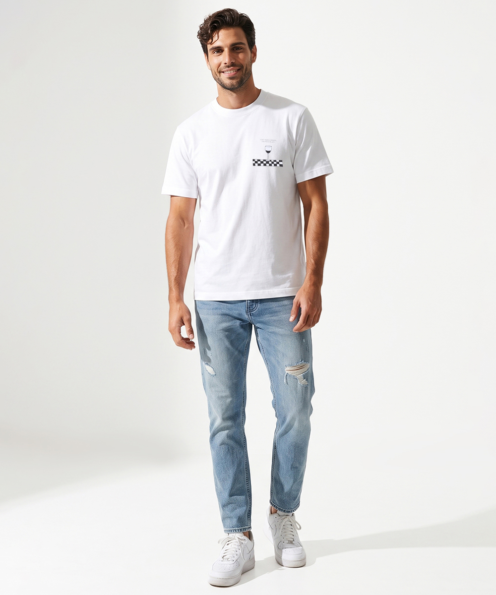 バックプリントTシャツ