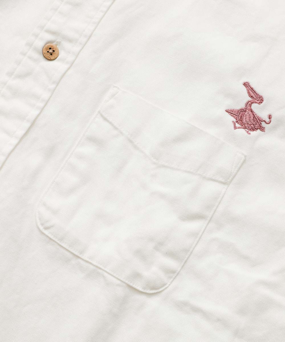 別注限定 胸刺繍 オックスフォードシャツ