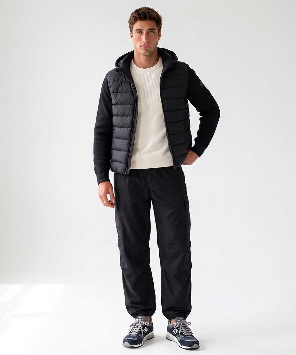 日本限定 DENALI/デナリ ニットコンビ中綿ジャケット