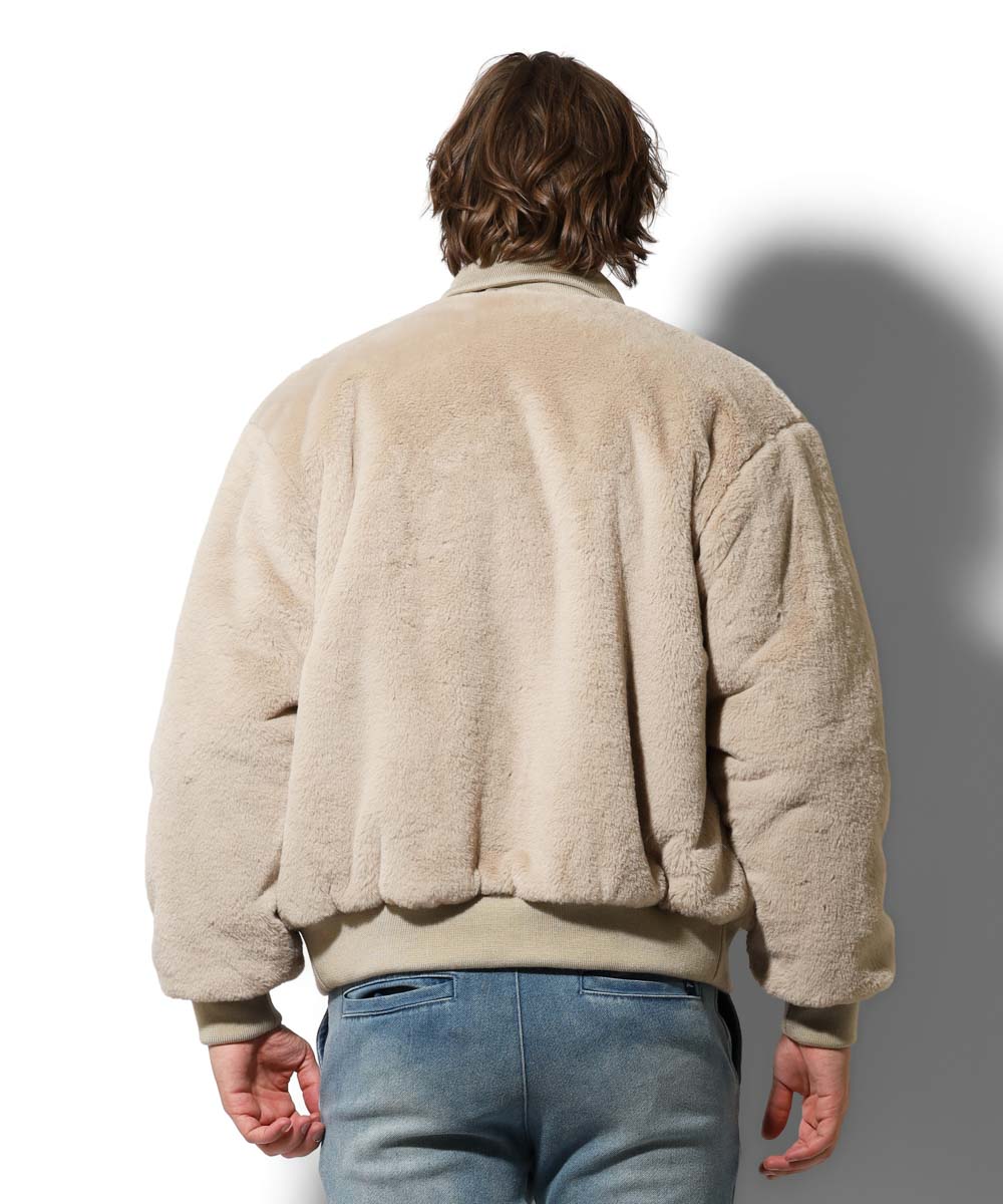 フェイクファー ボンバージャケット | アカンサス | Safari Lounge