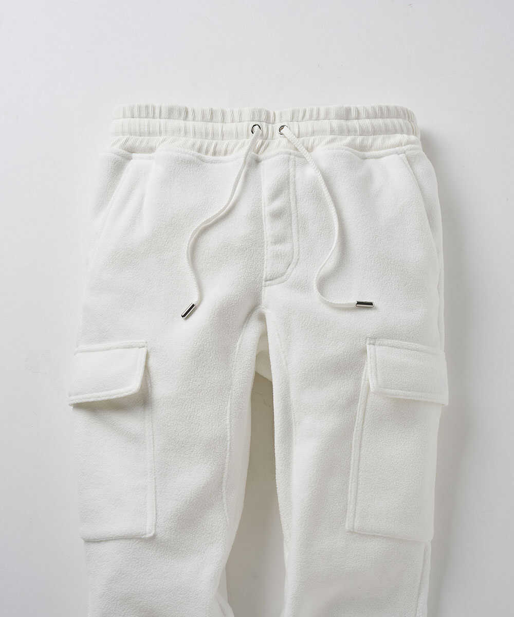 限定 フリースカーゴパンツ