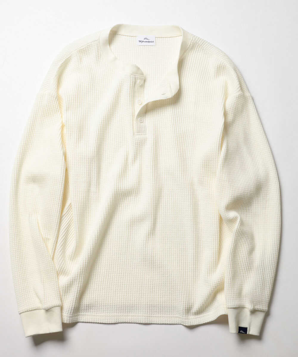 限定 サーマルヘンリーネック