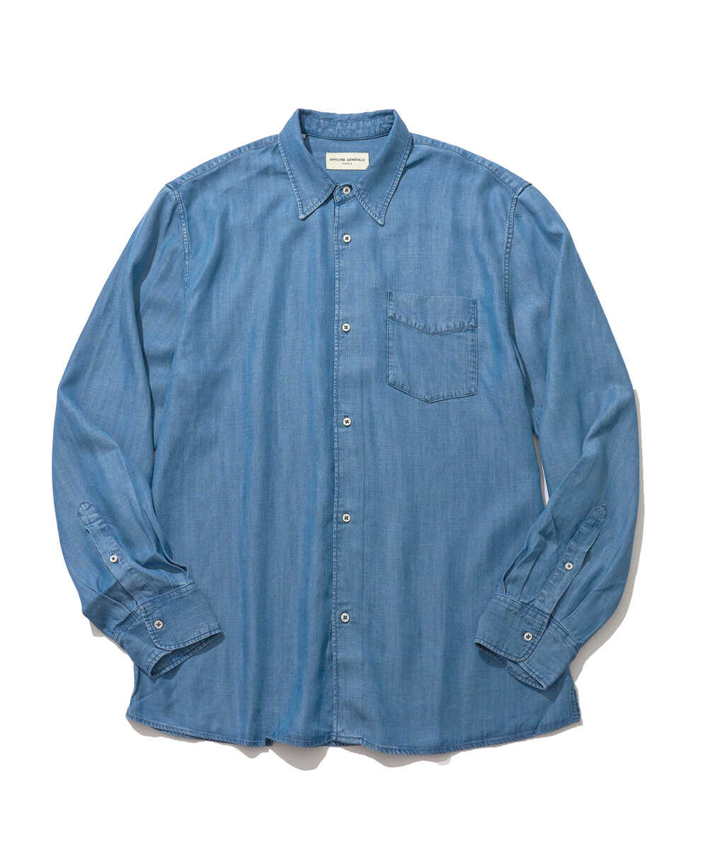 GUIDO/グイド リヨセル デニムシャツ