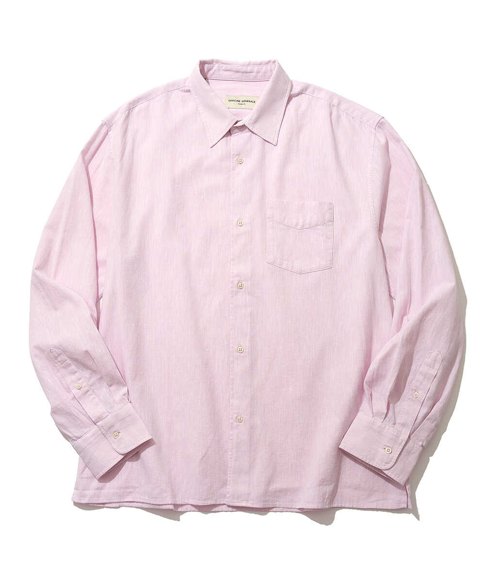 GUIDO/グイド スラブコットンシャツ