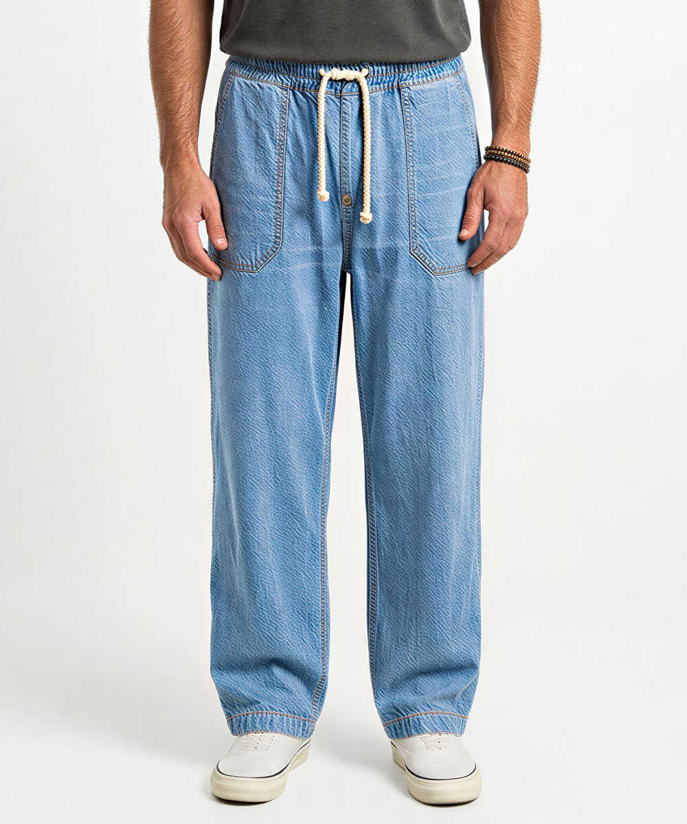 FERRY/フェリー テンセル リラックスチノ イージーパンツ