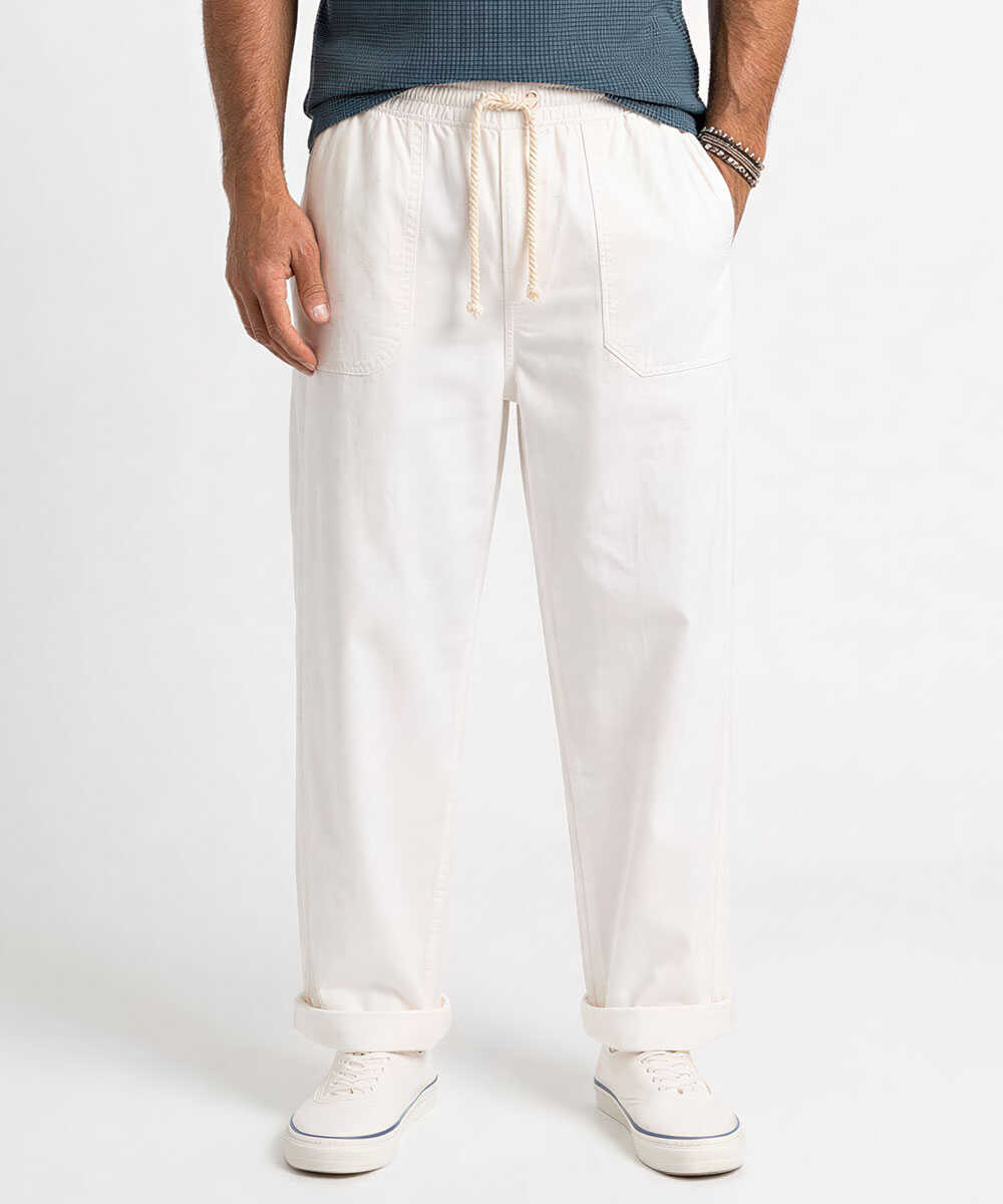 FERRY/フェリー コットンツイル リラックス イージーパンツ