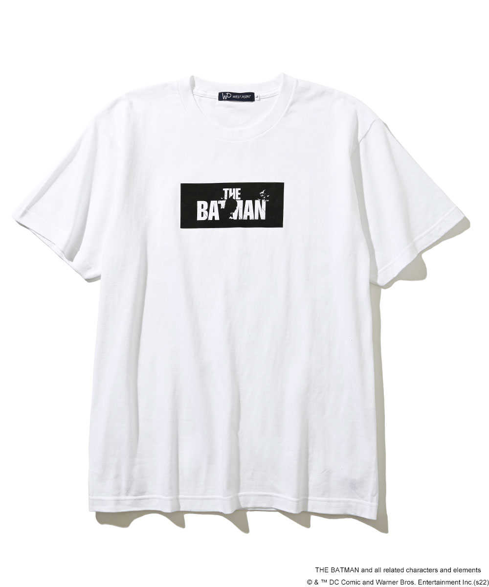 【限定商品】「ザ・バットマン」オリジナルクルーネックTシャツ ホワイト