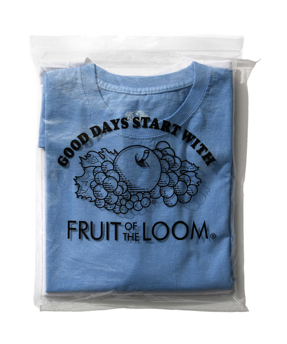 限定 Fruit of the Loom / フルーツオブザルームコラボ2枚パックTシャツ