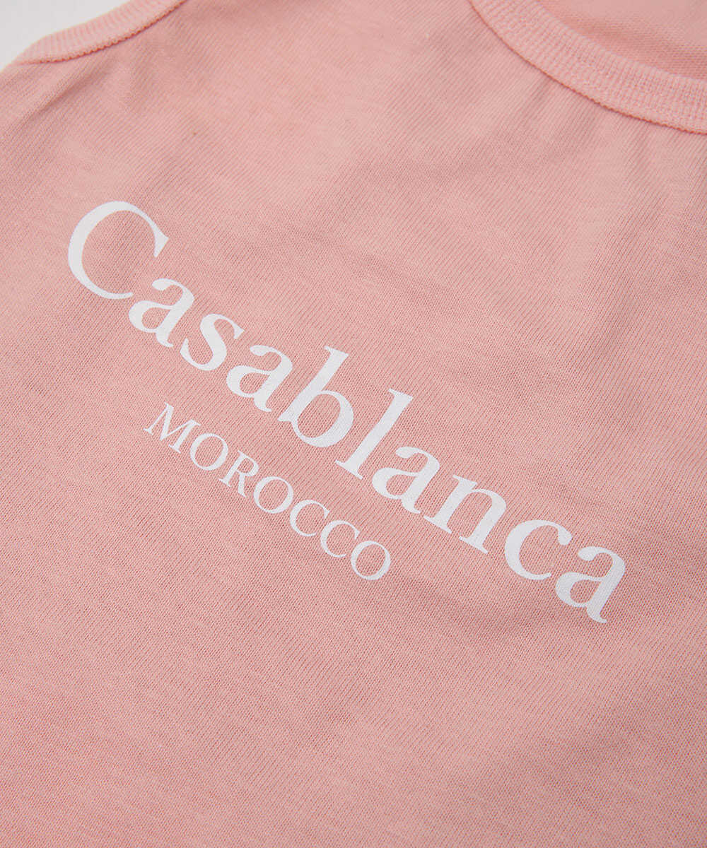 限定 “カサブランカ”ドッグ用ノースリーブTシャツ