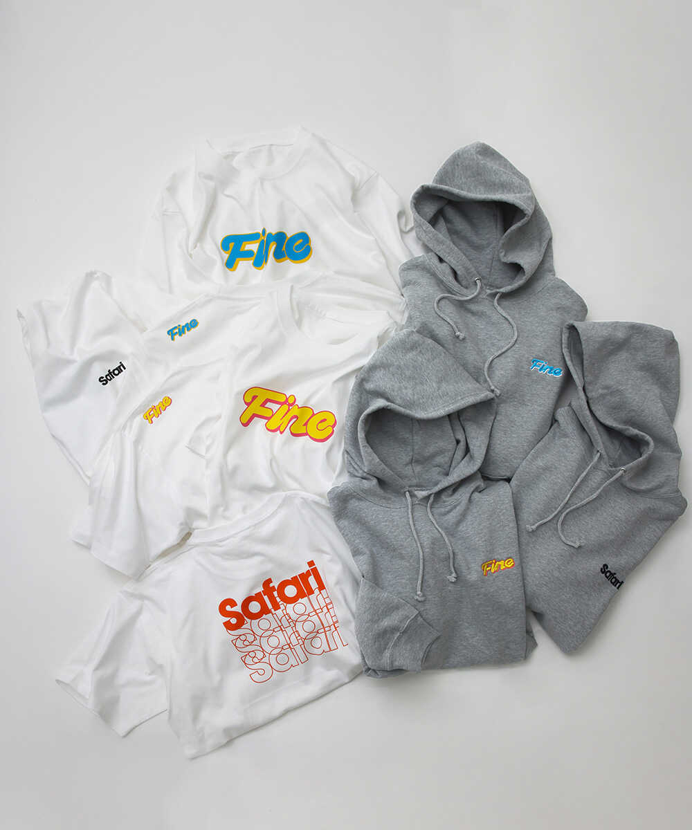 限定 Safari/サファリ プリントTシャツ