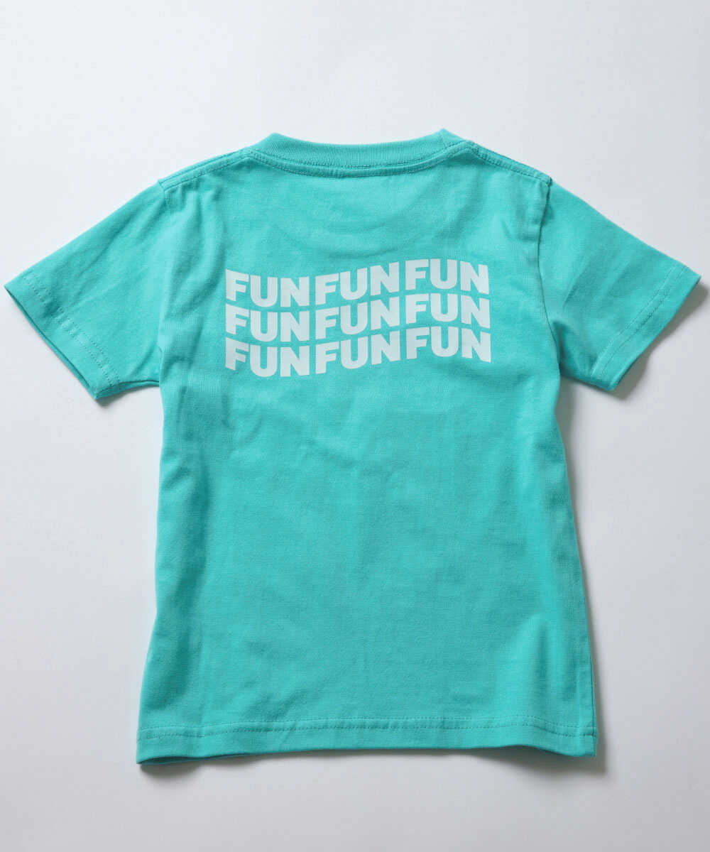 限定 FUN FUN FUN バックプリントTシャツ KIDS