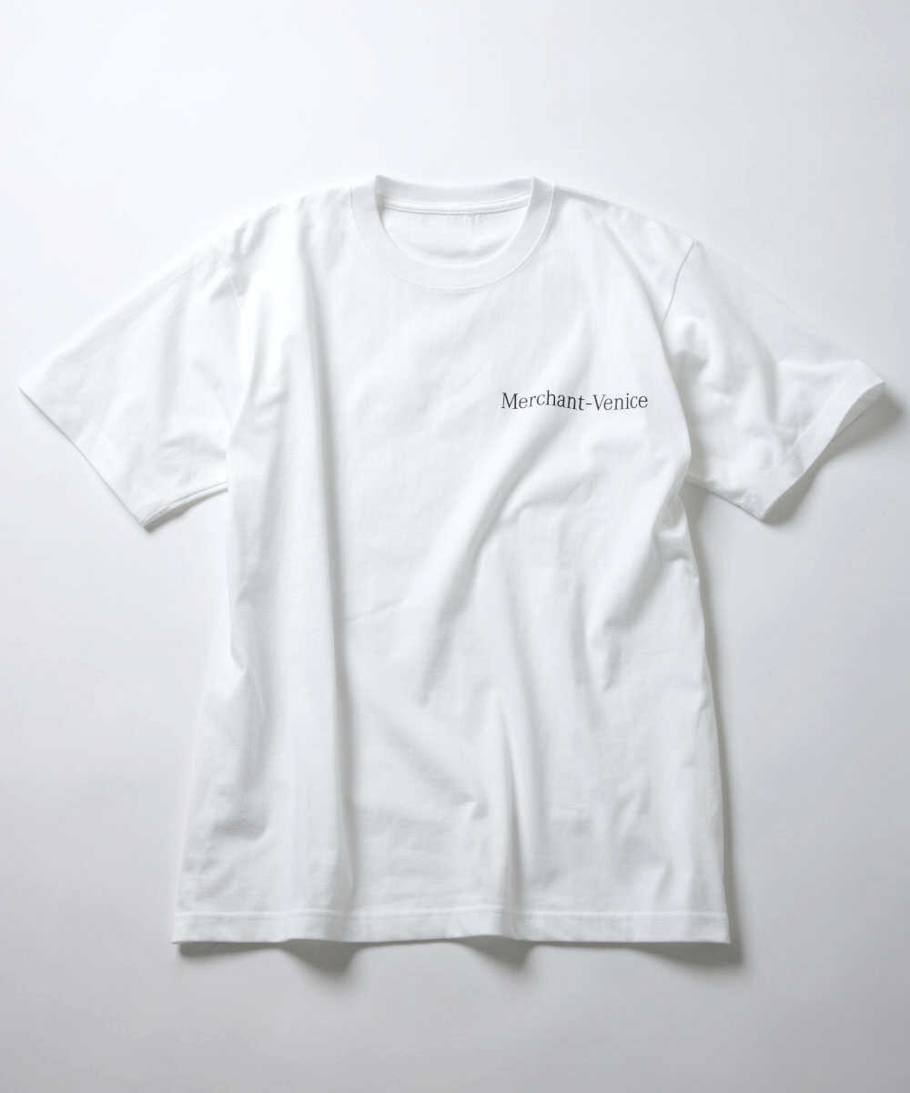 限定 Merchant-Venice プリントTシャツ