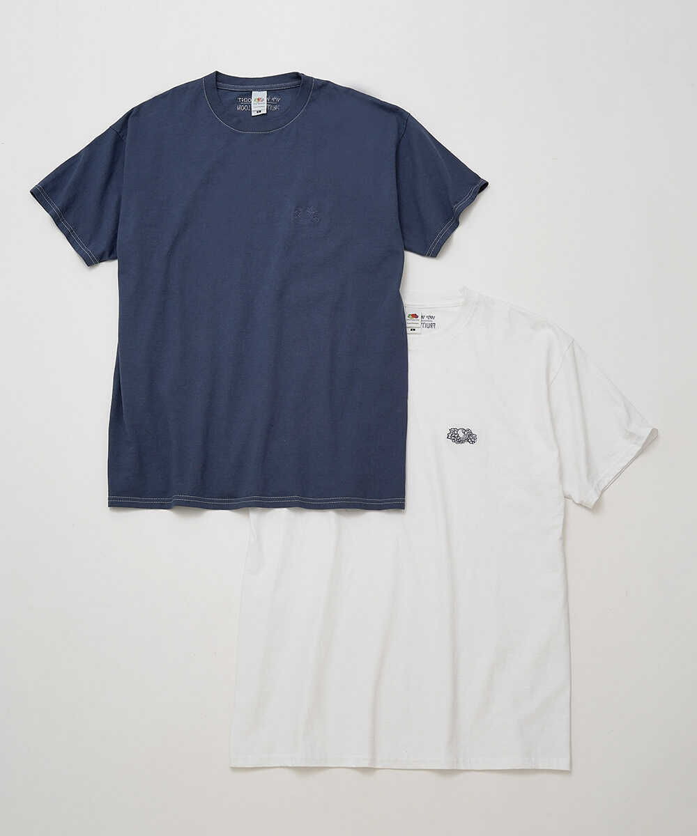 別注限定 Fruit of the Loom / フルーツオブザルーム コラボ 2枚パックT