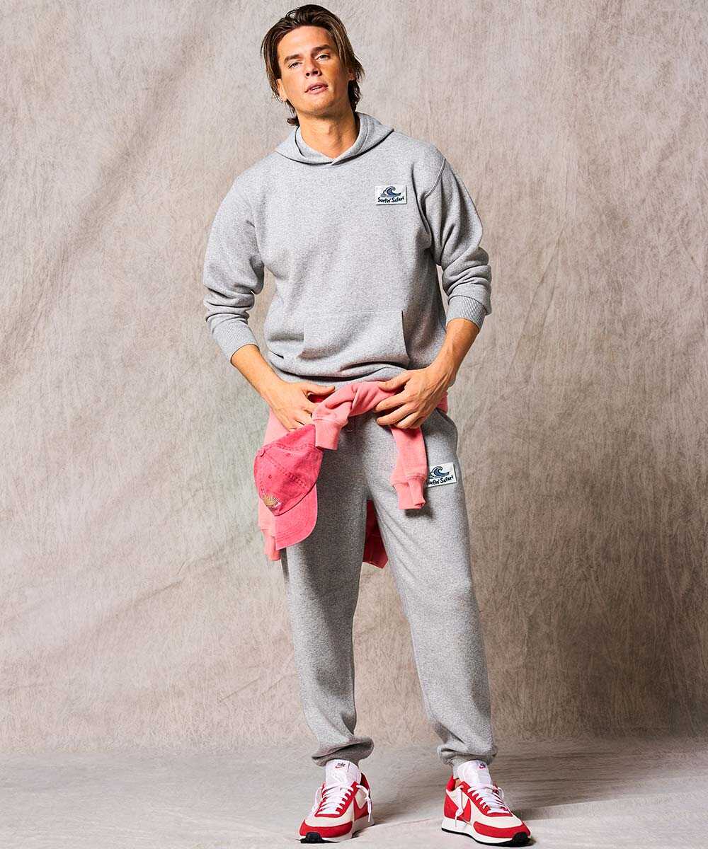 別注限定 ピュアカシミヤ ニットプルオーバーパーカ