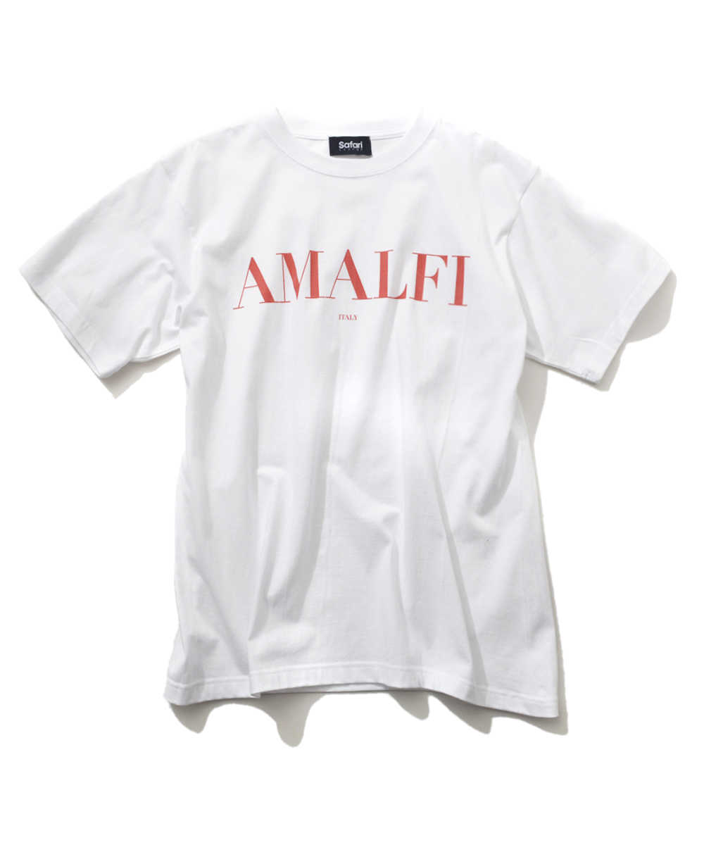【8月上旬入荷予定 限定商品】"アマルフィ"ロゴTシャツ