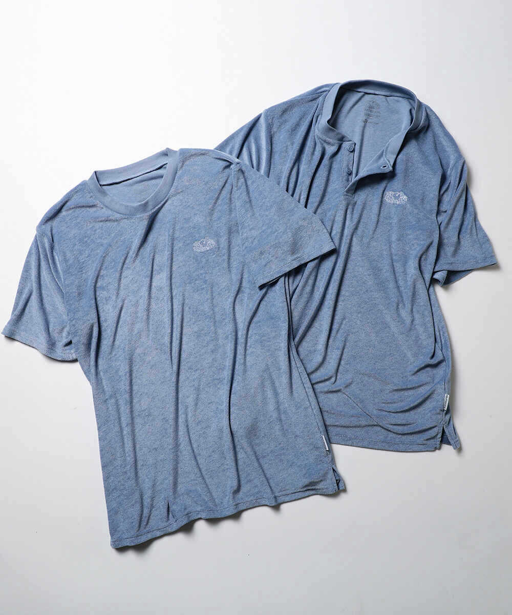 限定 フルーツオブザルーム コラボパイル クルーネック×ヘンリーネック パックTシャツ