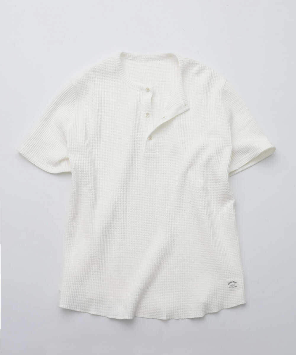 限定 サーマルヘンリーネックTシャツ