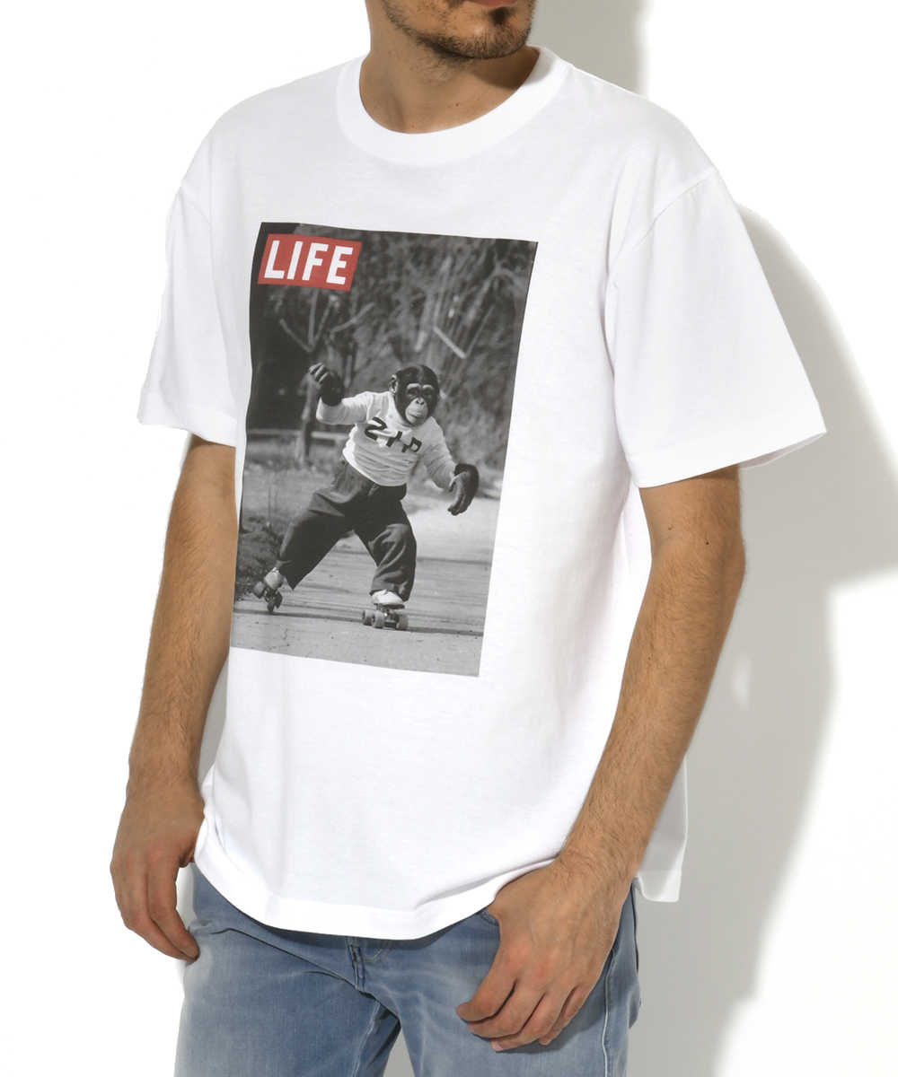 【別注・限定商品】クルーネックフォトプリントTシャツ