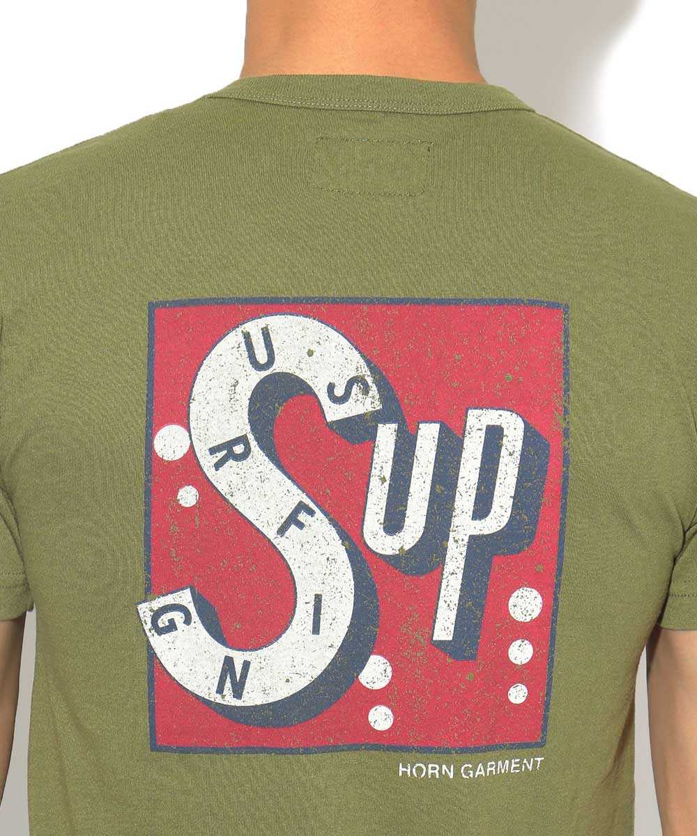 “S.U.P“クルーネックTシャツ