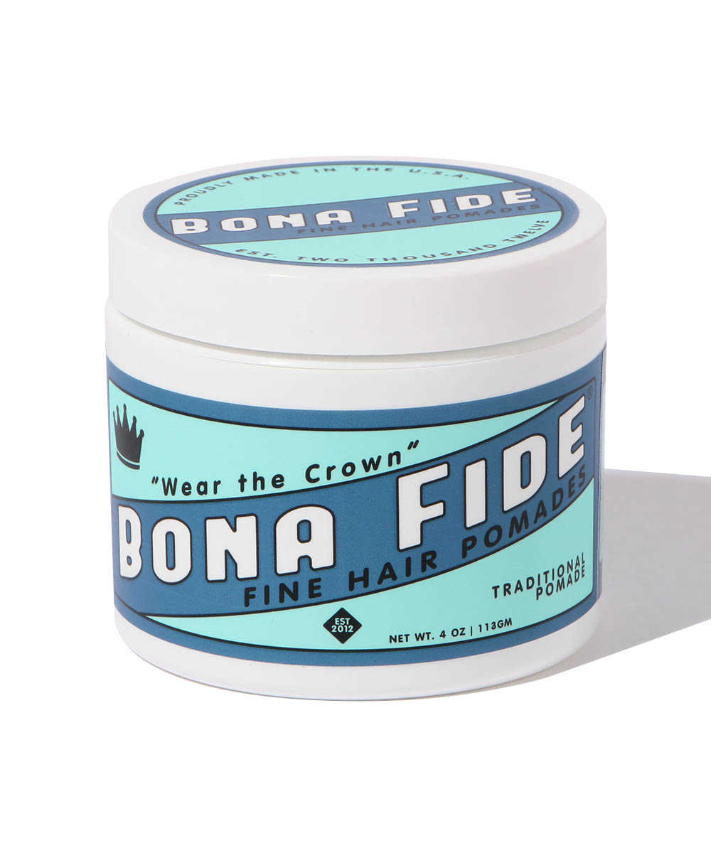 トラディショナルポマード Bona Fide Pomade ボナファイド ポマード 雑誌safariの公式オンラインショップ Safari Lounge