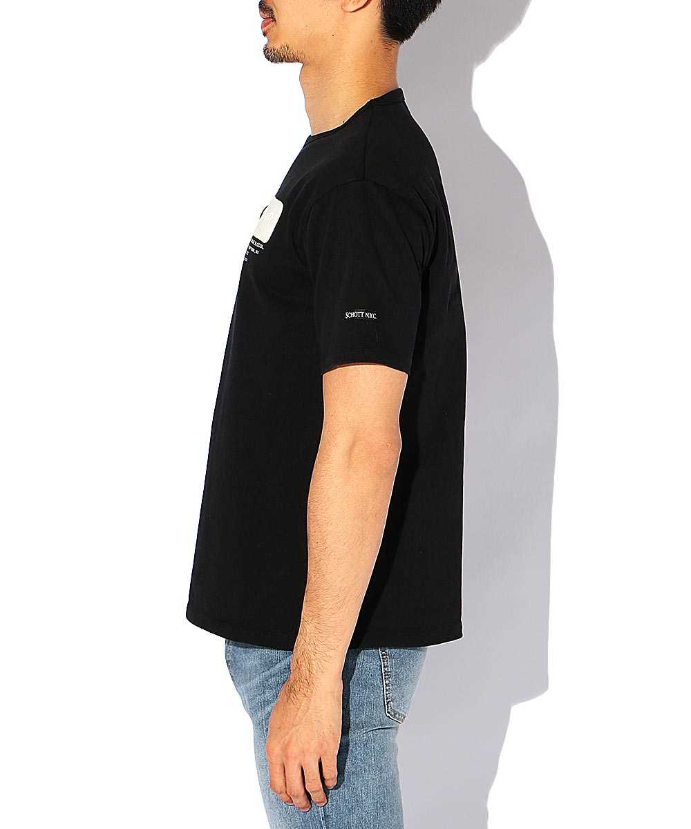 ディア ワッペンクルーネックtシャツ Schott ショット 雑誌safariの公式オンラインショップ Safari Lounge